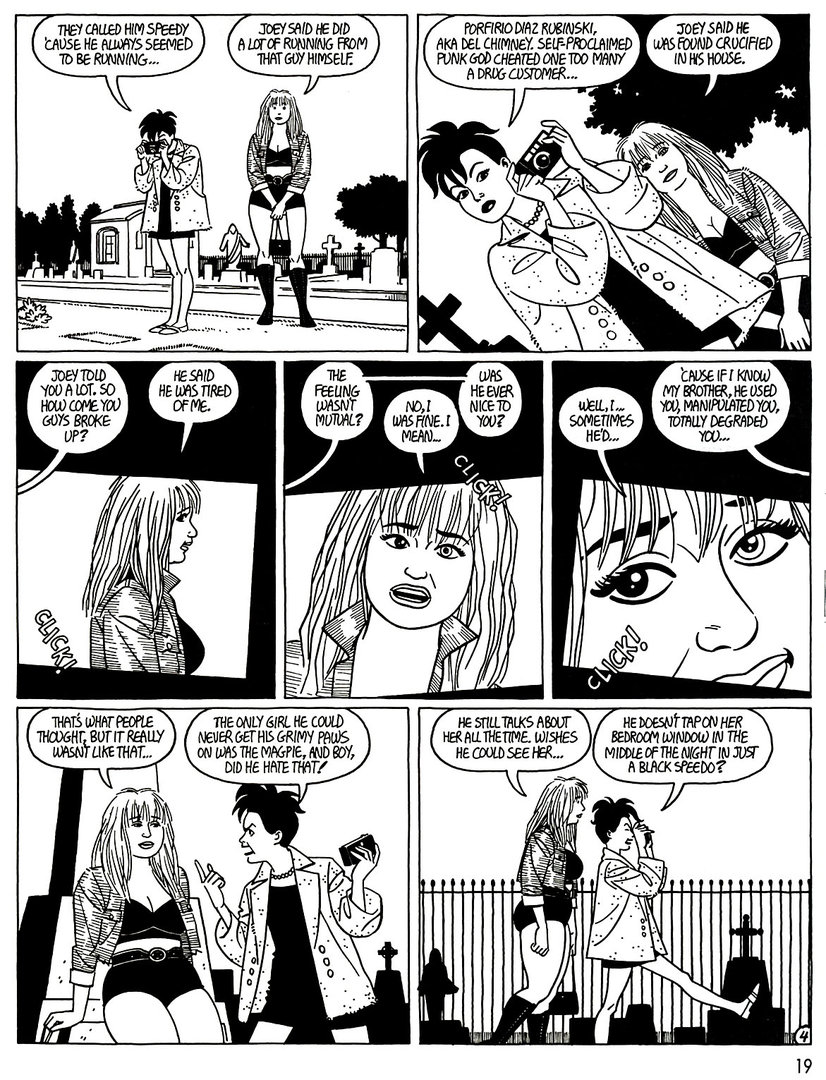 Read online Love and Rockets (1982) comic -  Issue #45 - 21