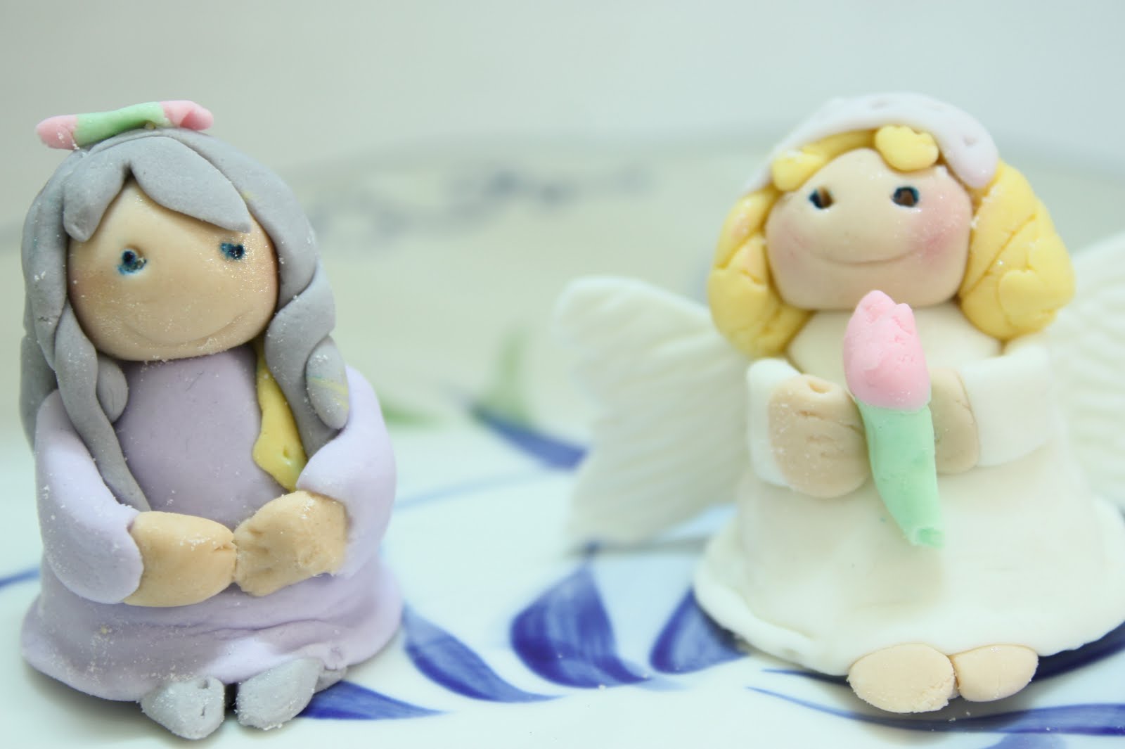 Yumiko's Home Baking My first fondant figurines