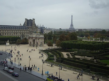 View from Louvre...Paris