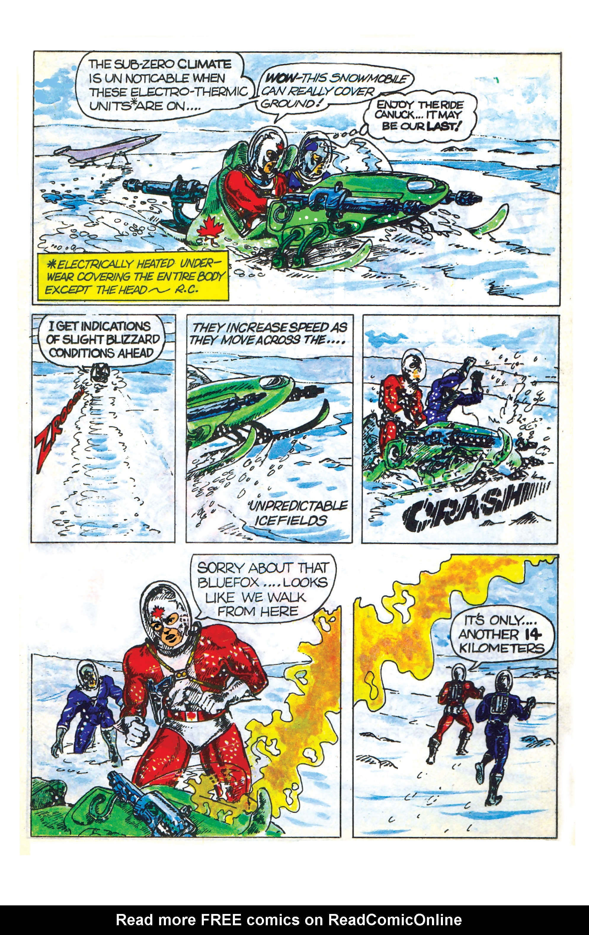 Read online Captain Canuck (1975) comic -  Issue #1 - 9