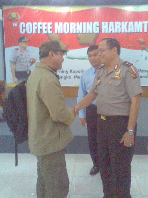 Br Steph bertemu Kapolda Kalbar