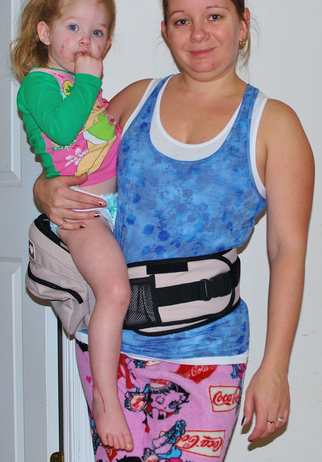 Mommies Angels Baby Hip Hugger saves your hips and pleases your baby