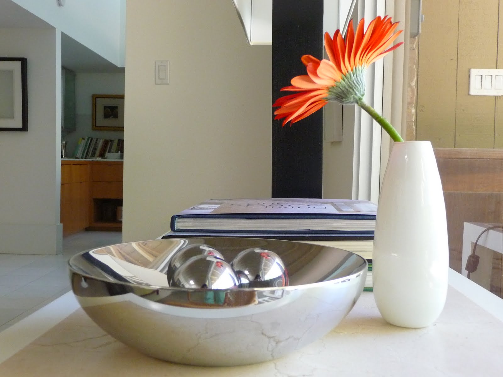 Square One Furniture flowers at the Square One studio