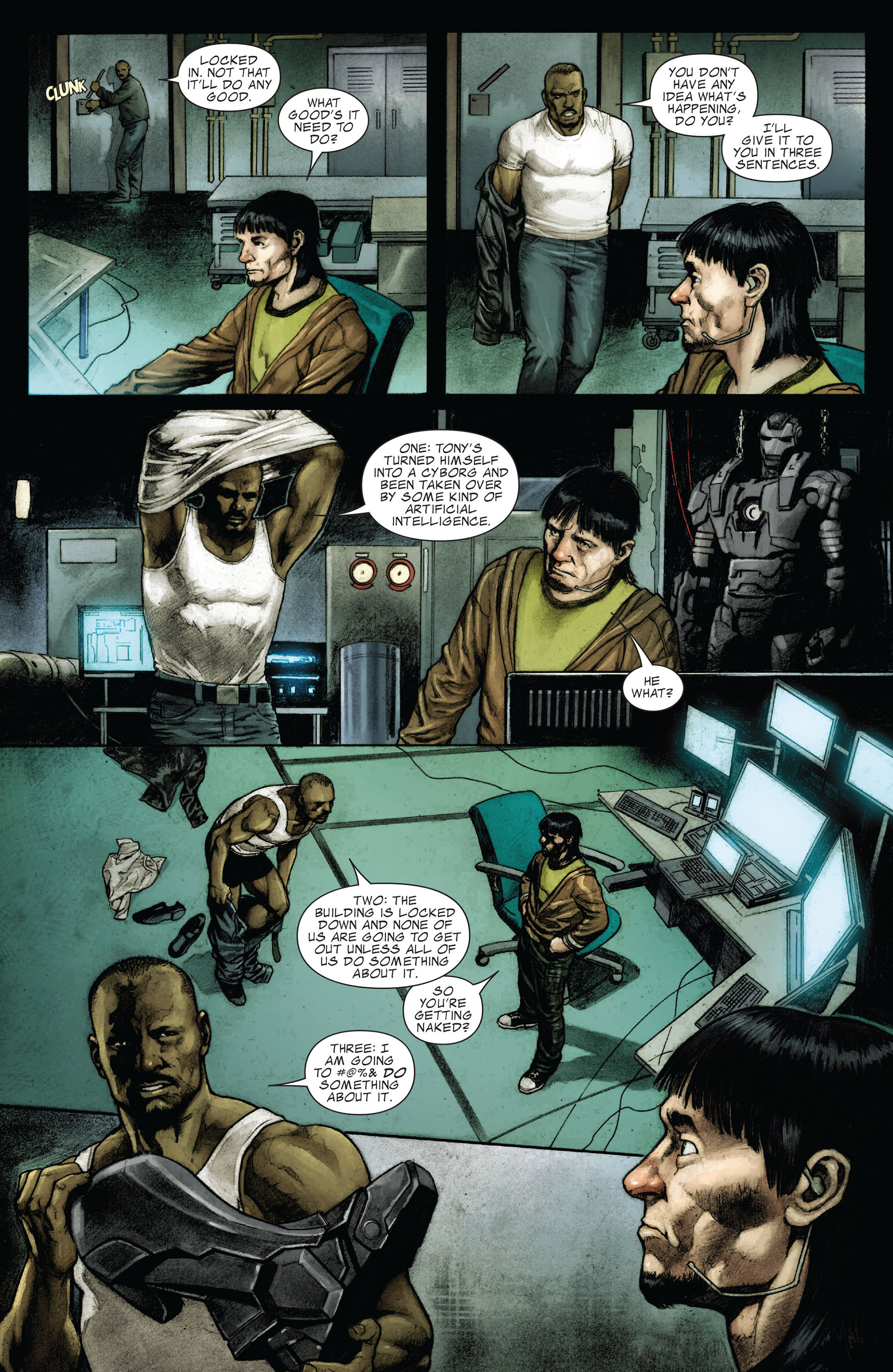Read online Iron Man: Rapture comic -  Issue #3 - 11