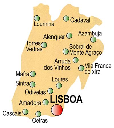 Portal AuToCaRaVaNiStA: .Mapas das Regiões de Portugal Cont.