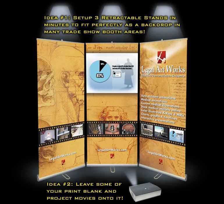 the wonderful body painting Trade Show Exhibit, Trade Show Display