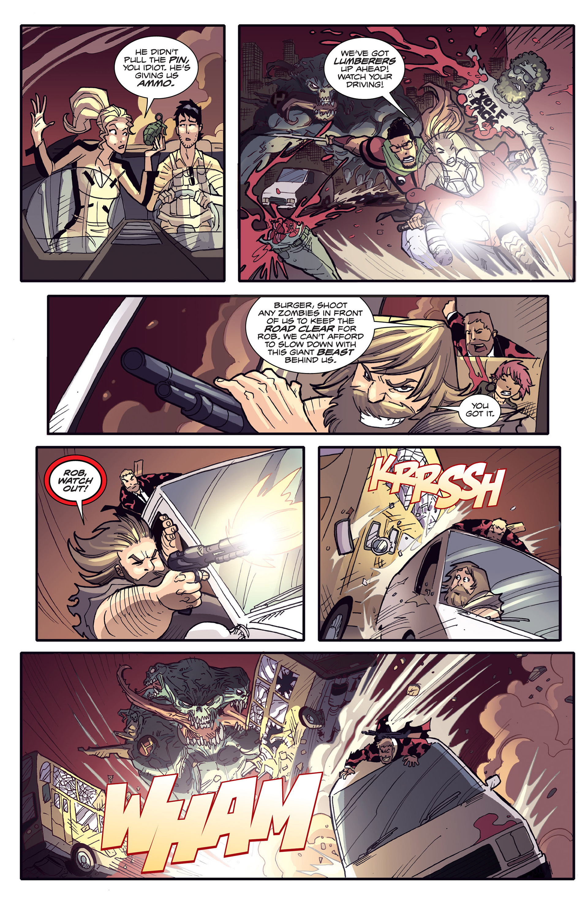 Read online Fanboys vs. Zombies comic -  Issue #12 - 20