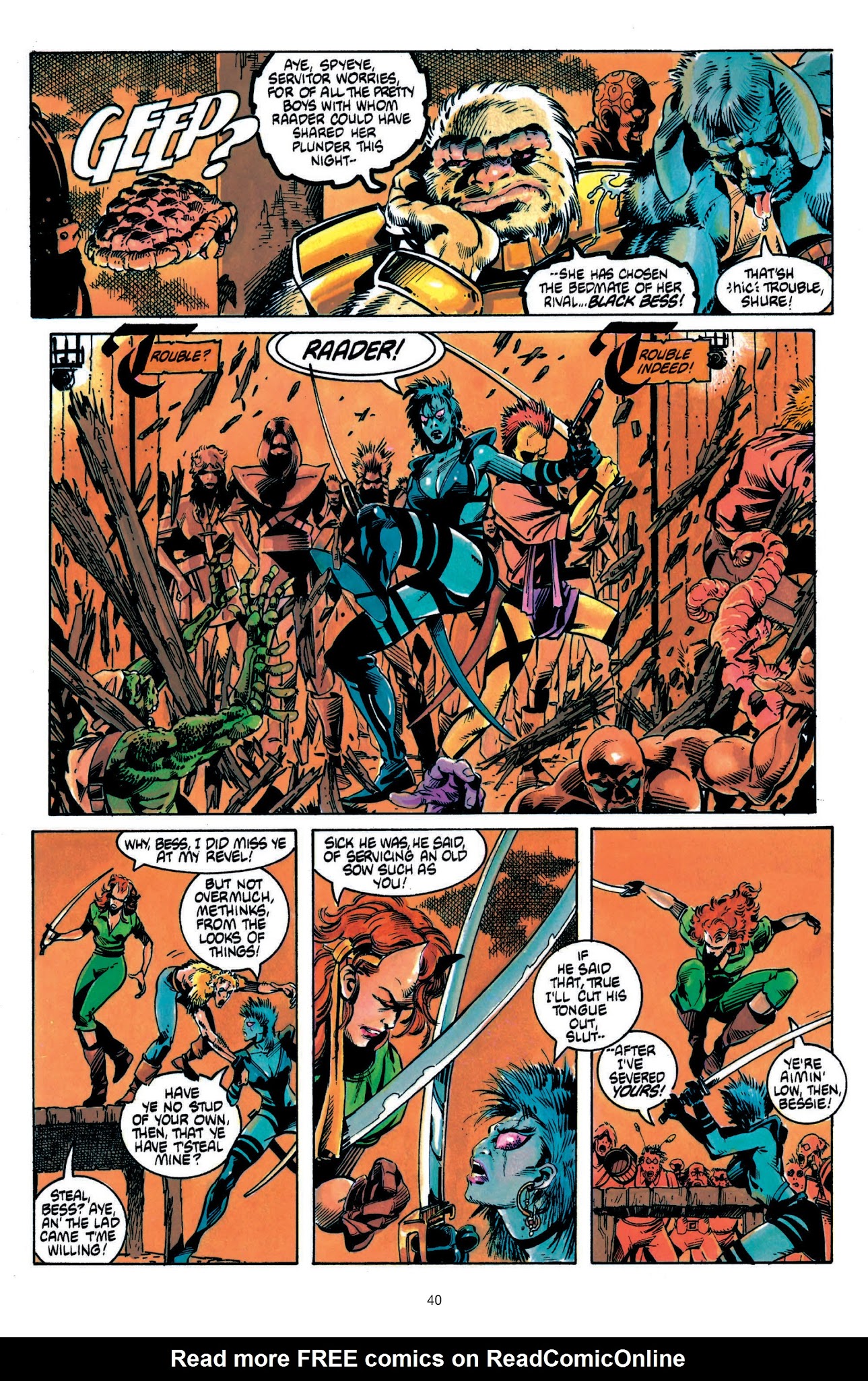 Read online Swords of the Swashbucklers comic -  Issue # TPB - 37