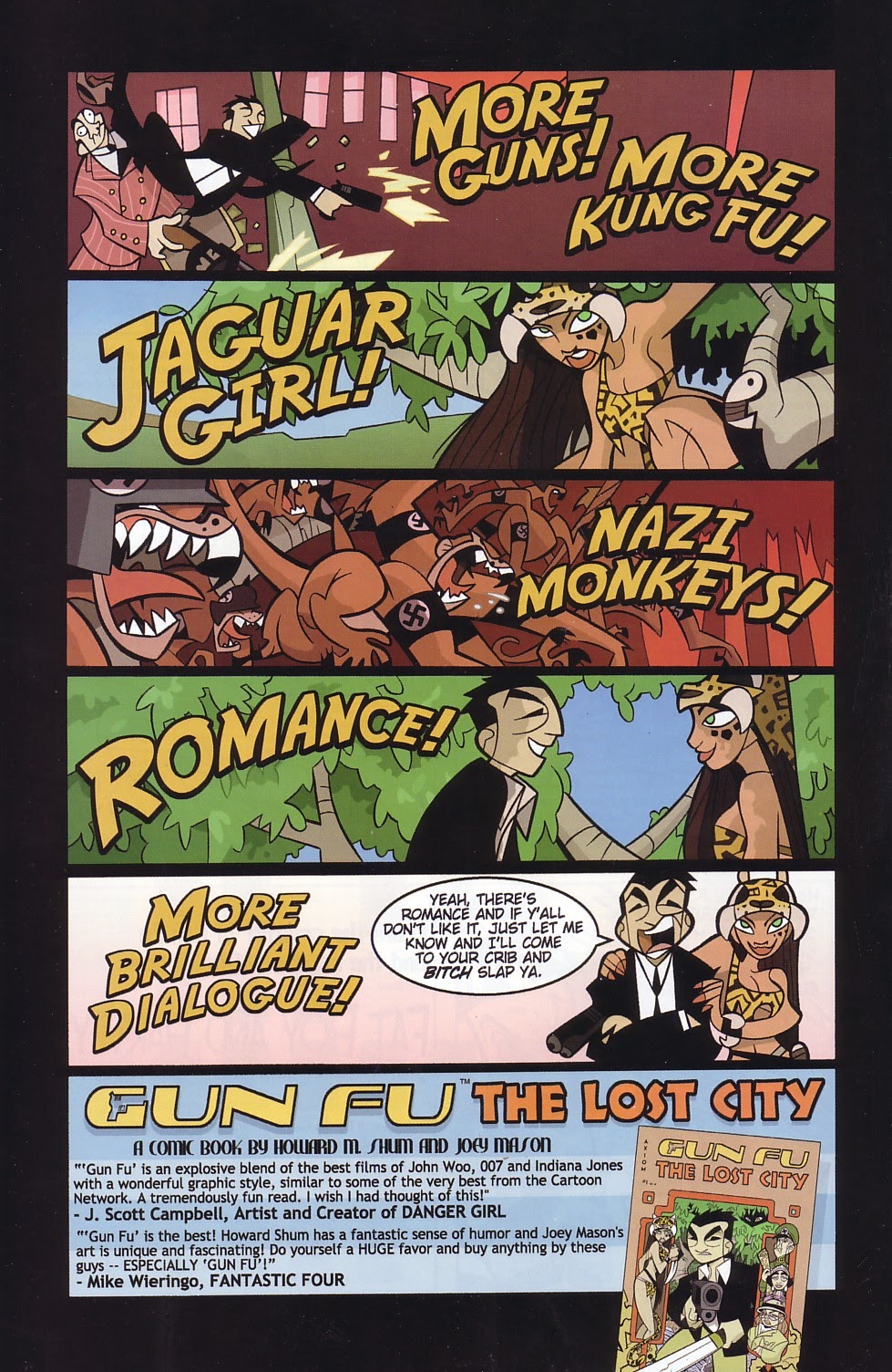 Read online Gun Fu: The Lost City comic -  Issue #1 - 36