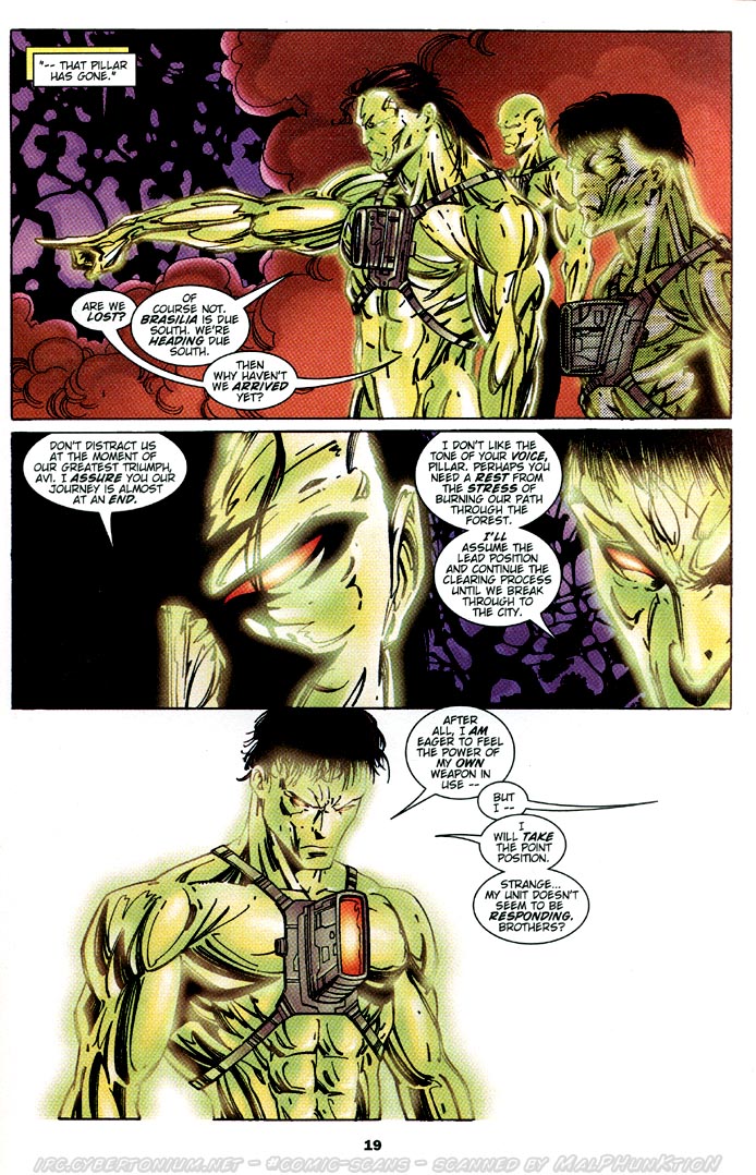 Read online Warblade: Endangered Species comic -  Issue #3 - 19