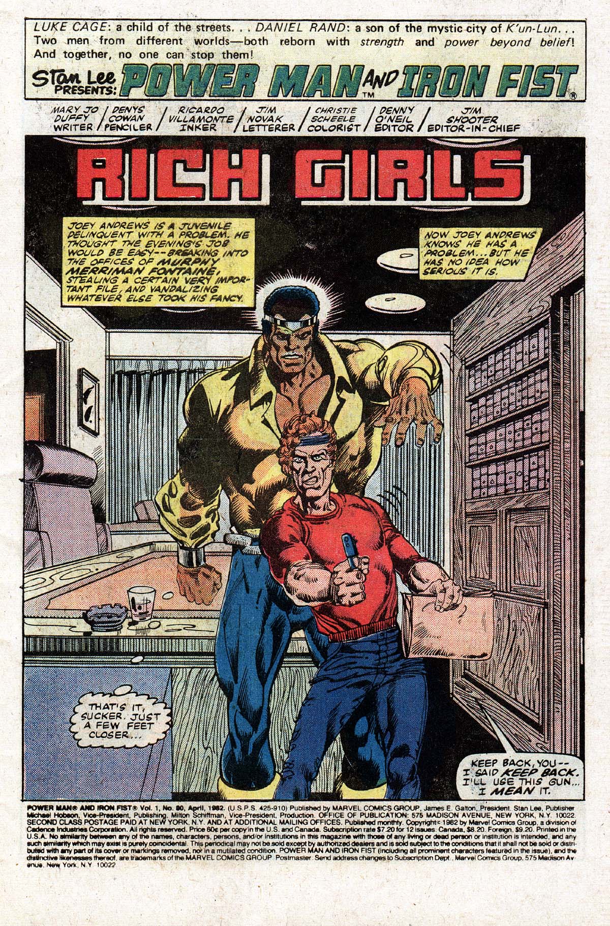 Read online Power Man and Iron Fist (1978) comic -  Issue #80 - 2