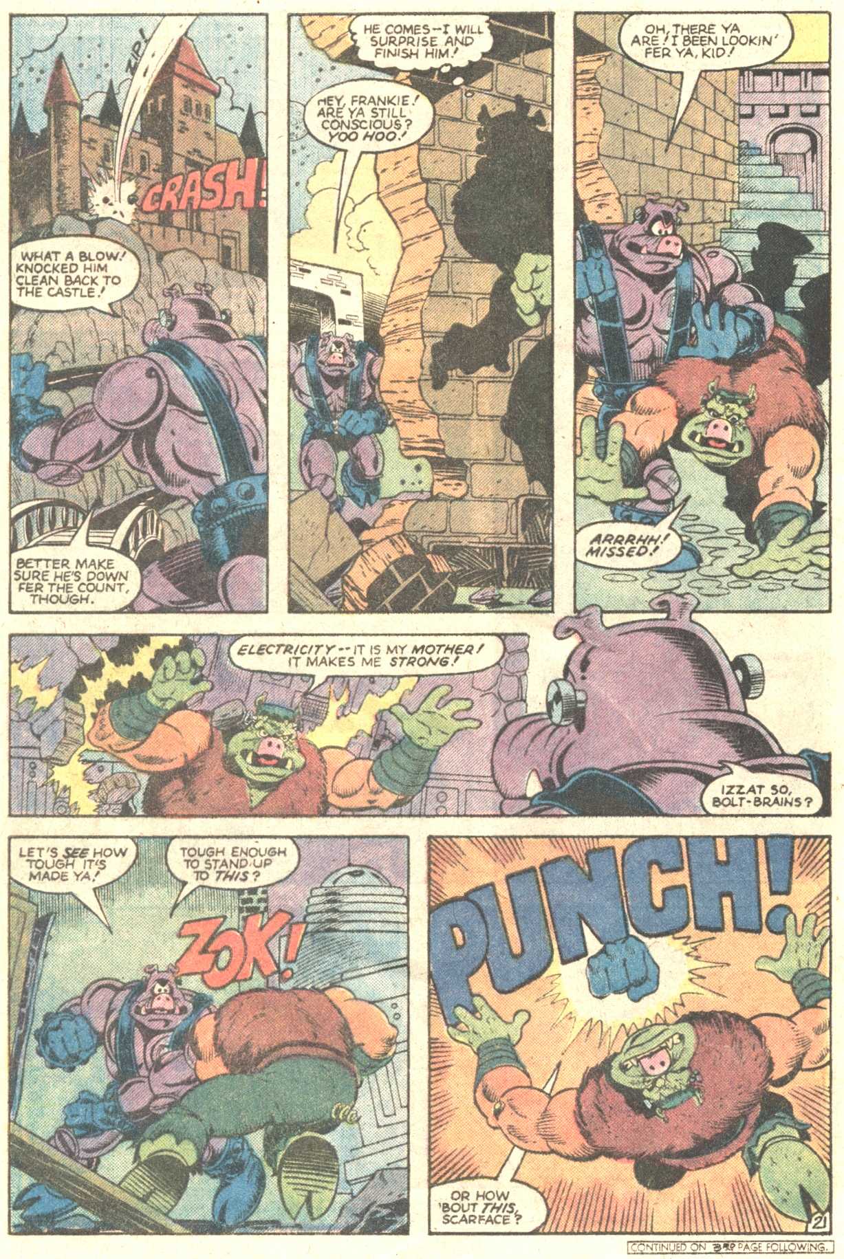 Read online Captain Carrot and His Amazing Zoo Crew! comic -  Issue #17 - 22