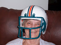 Grandma, the football fan!