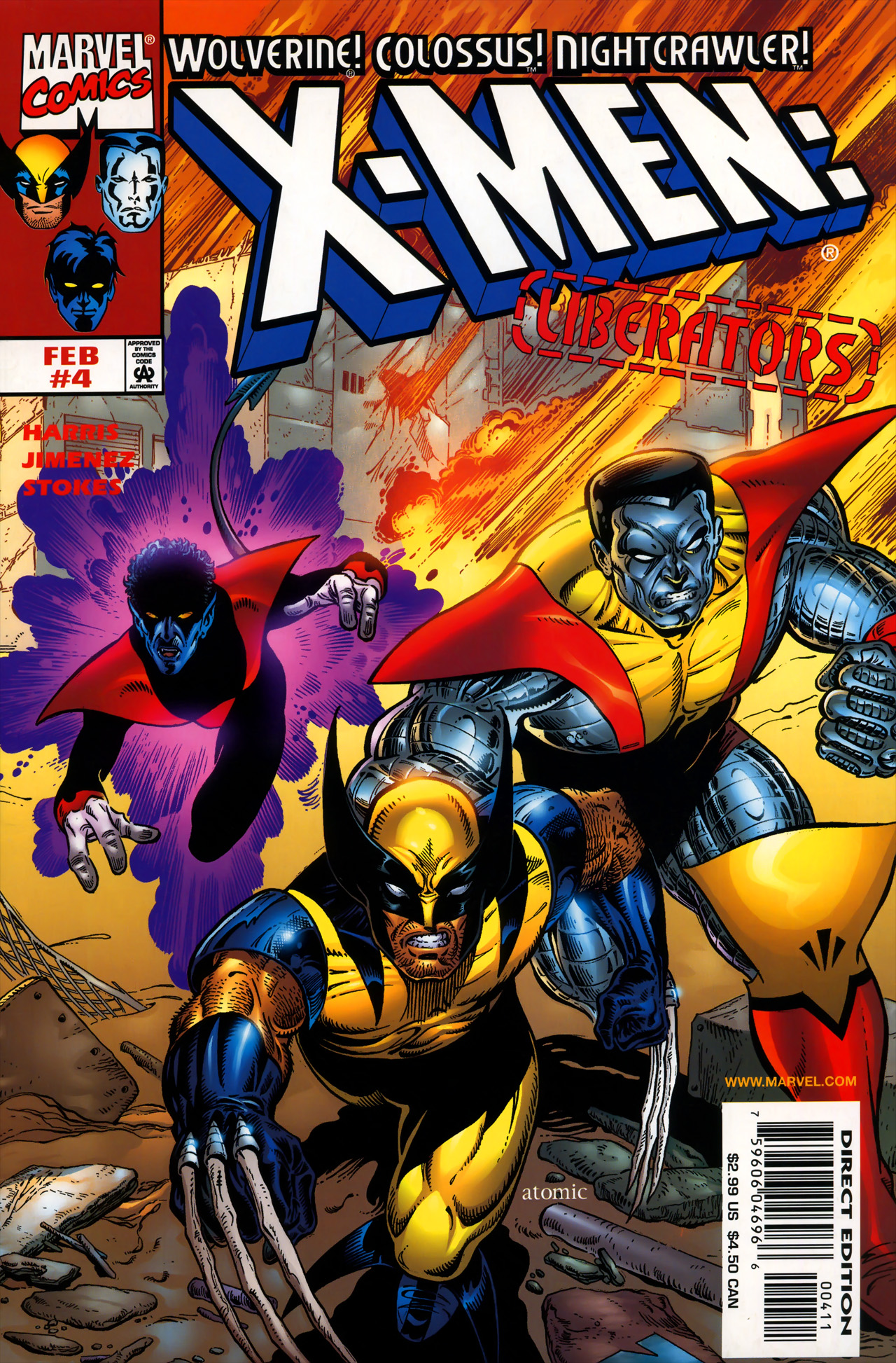Read online X-Men: Liberators comic -  Issue #4 - 1