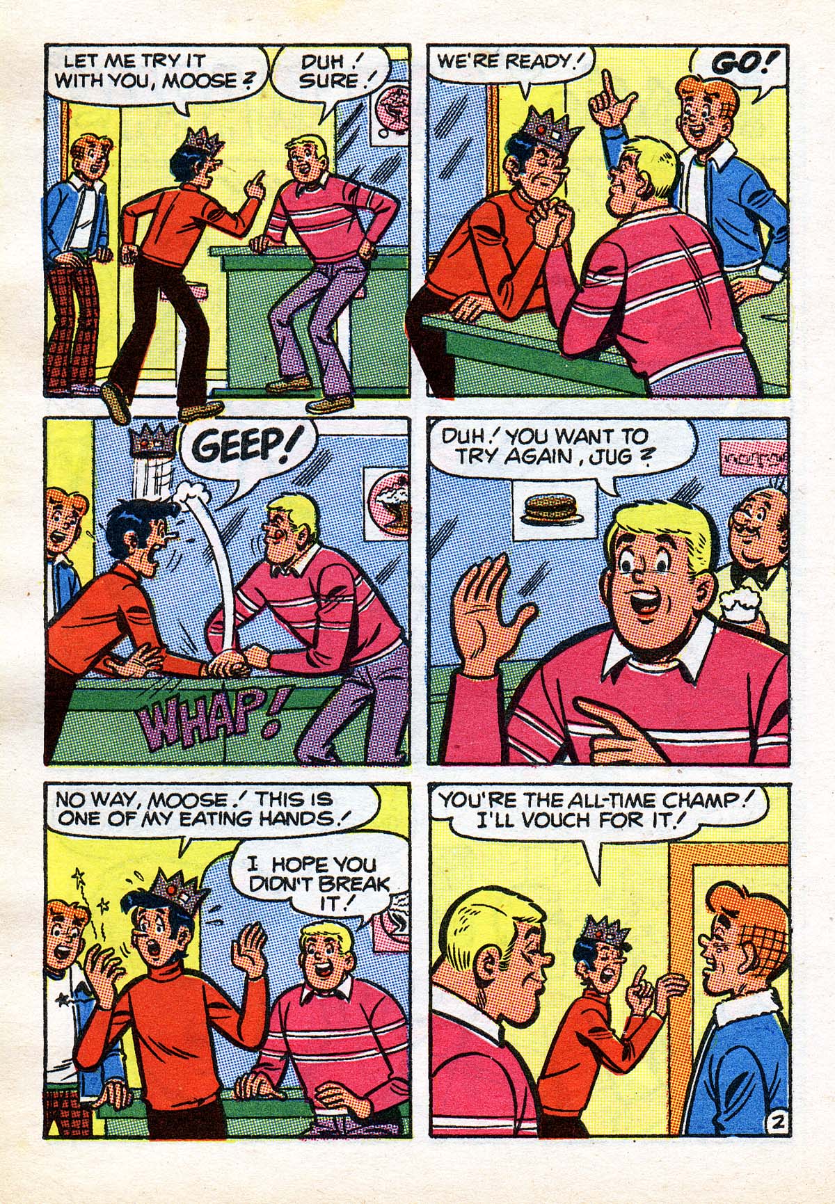 Read online Archie...Archie Andrews, Where Are You? Digest Magazine comic -  Issue #73 - 75