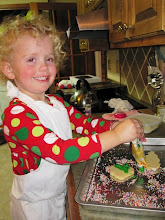 Decorating Christmas Cookies for the Hot Chocolate Tea Party!