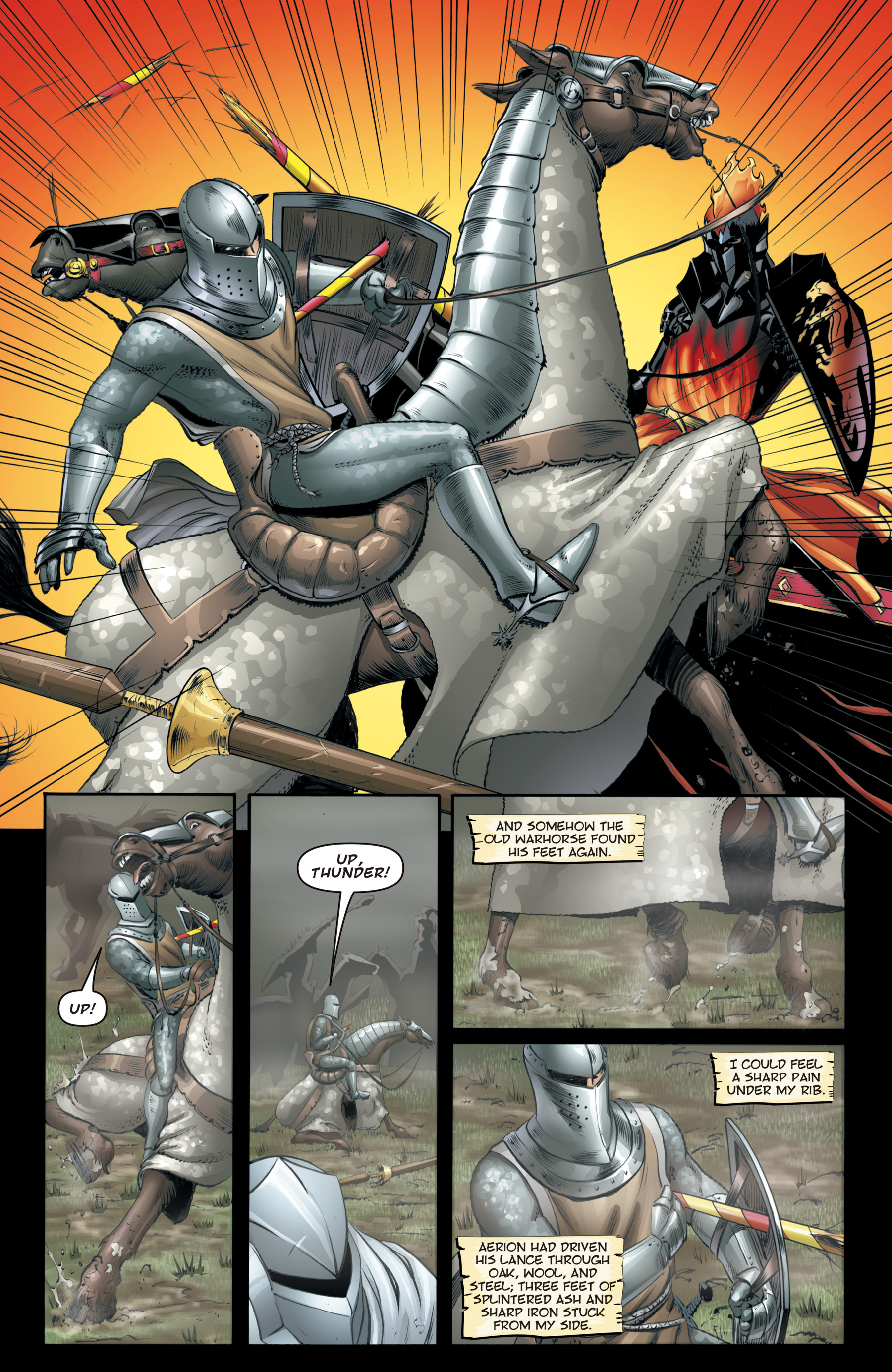 Read online The Hedge Knight: The Graphic Novel comic -  Issue # Full - 132