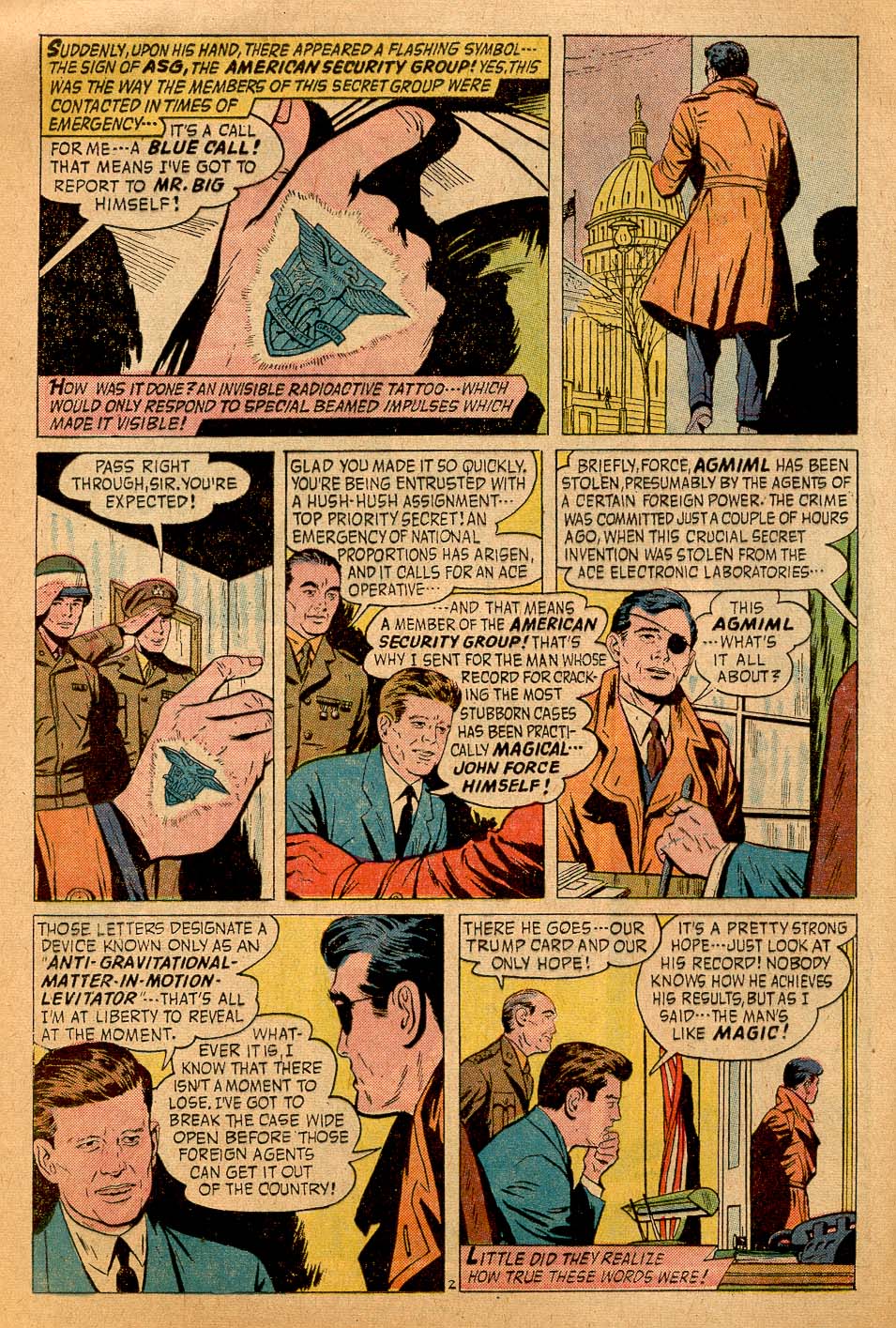 Read online Magic Agent comic -  Issue #1 - 3