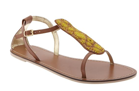 Hot Trend: Tribal Style Beaded Sandals
