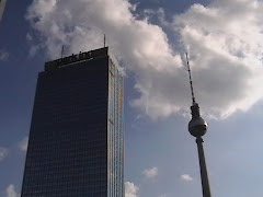 our hotel and the famous tv tower