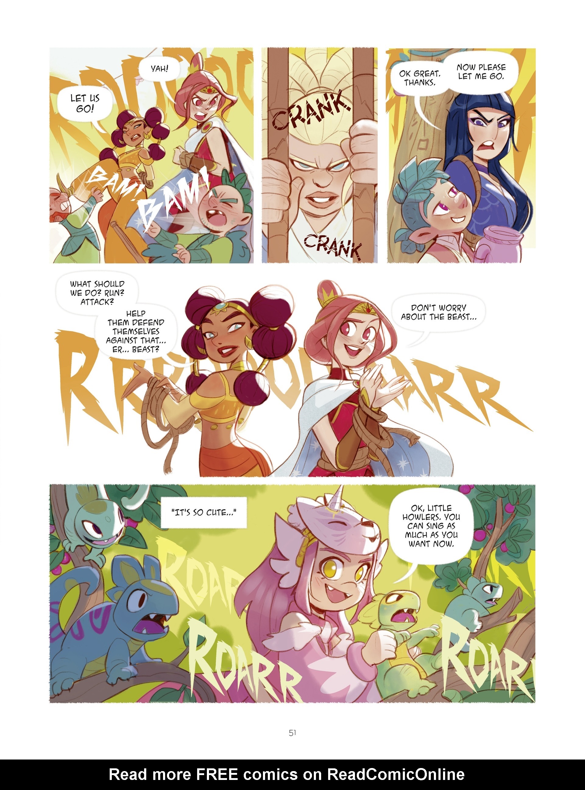 Read online The Unicorn Legacy: Call of the Goddess comic -  Issue # TPB - 50