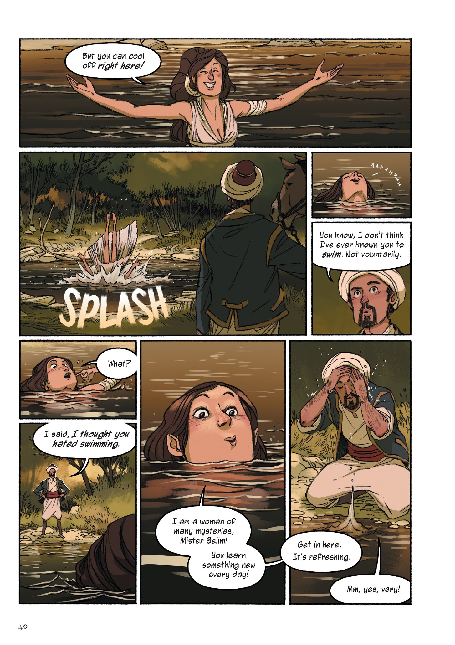 Read online Delilah Dirk and the King's Shilling comic -  Issue # TPB (Part 1) - 44