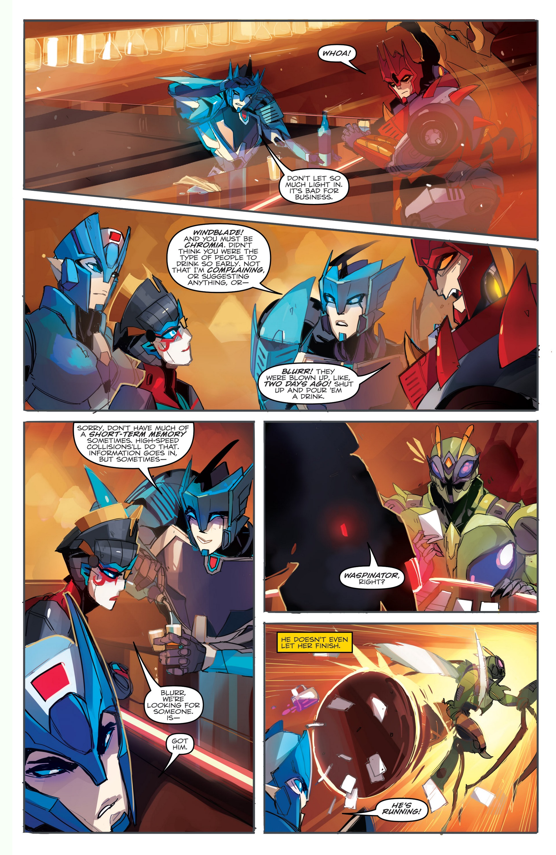 Read online The Transformers: Windblade (2014) comic -  Issue #2 - 15