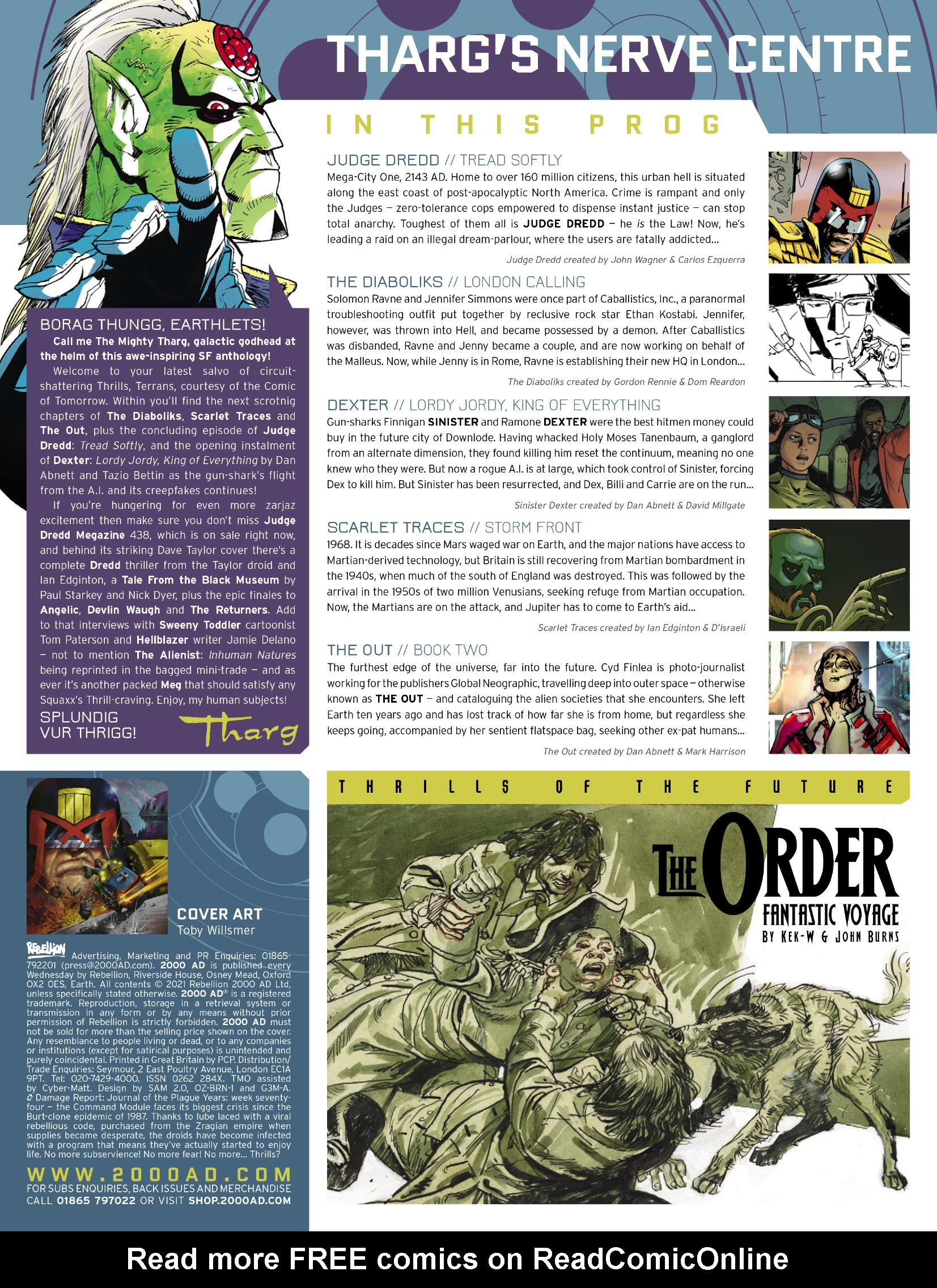 Read online 2000 AD comic -  Issue #2258 - 2