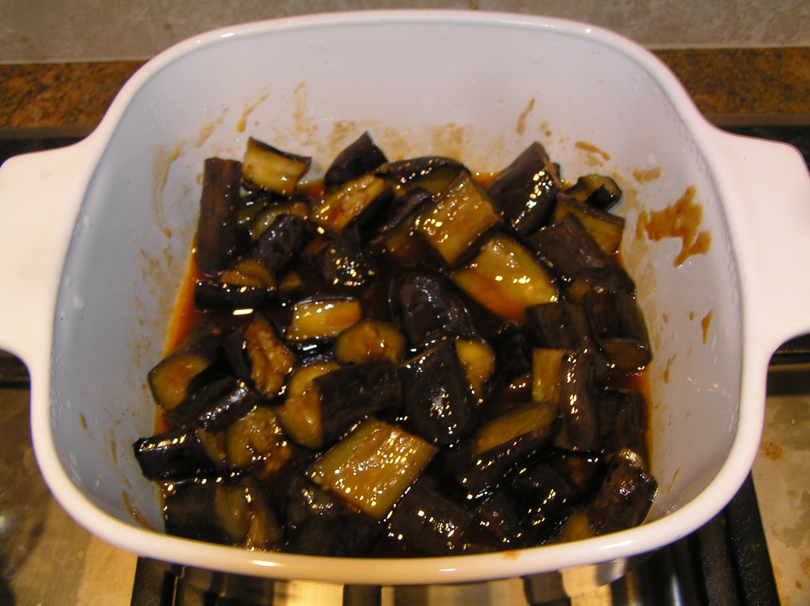 Eggplant in Hoisin Sauce Easy