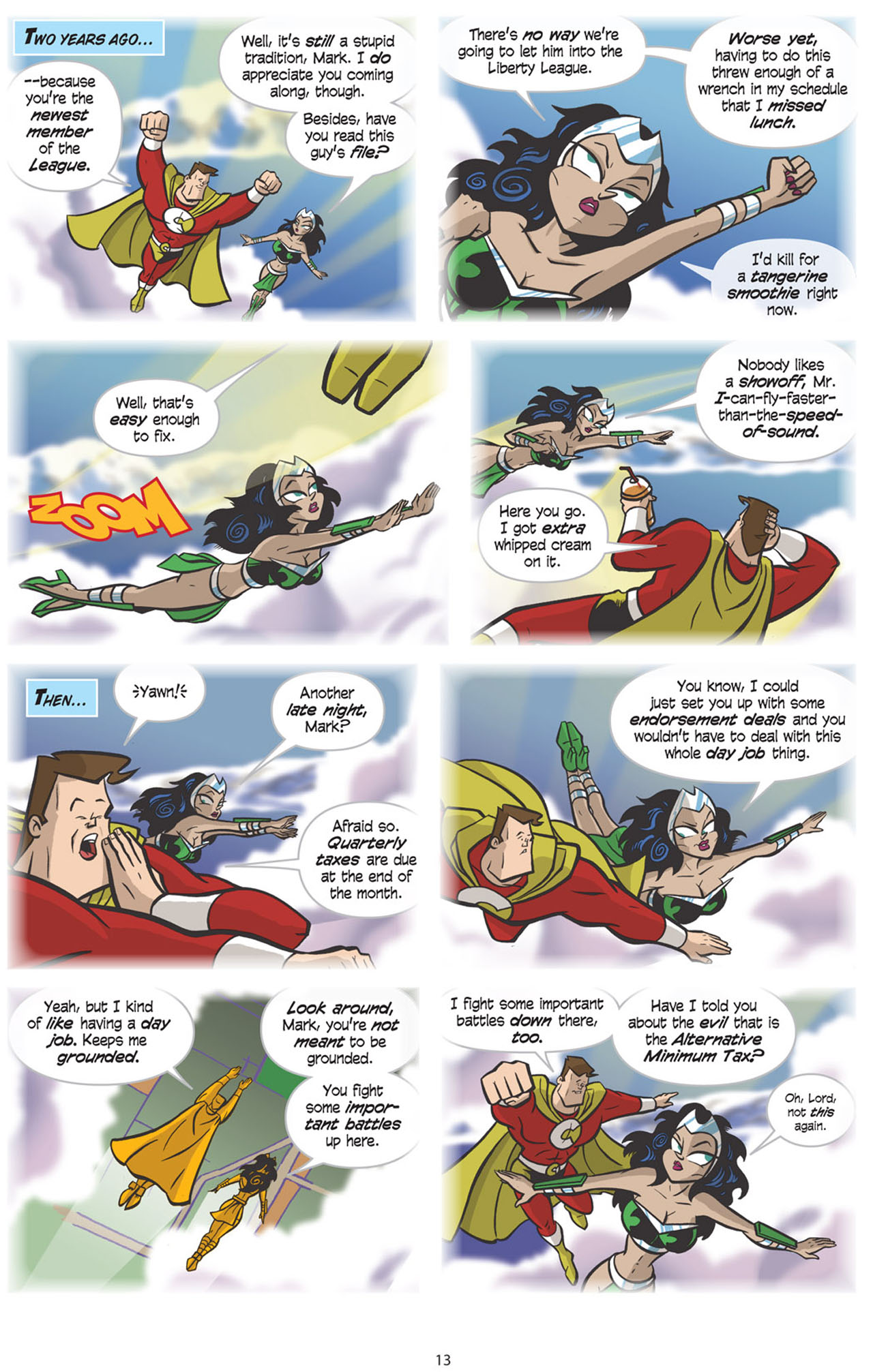 Read online Love and Capes comic -  Issue #6 - 15