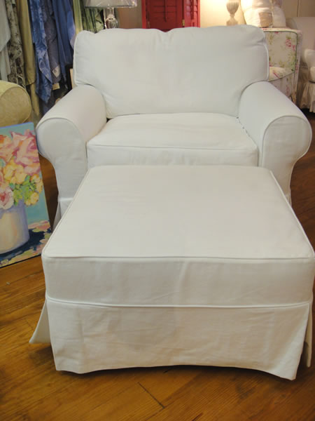 SLIP Chair Ottoman Aubrey 424 