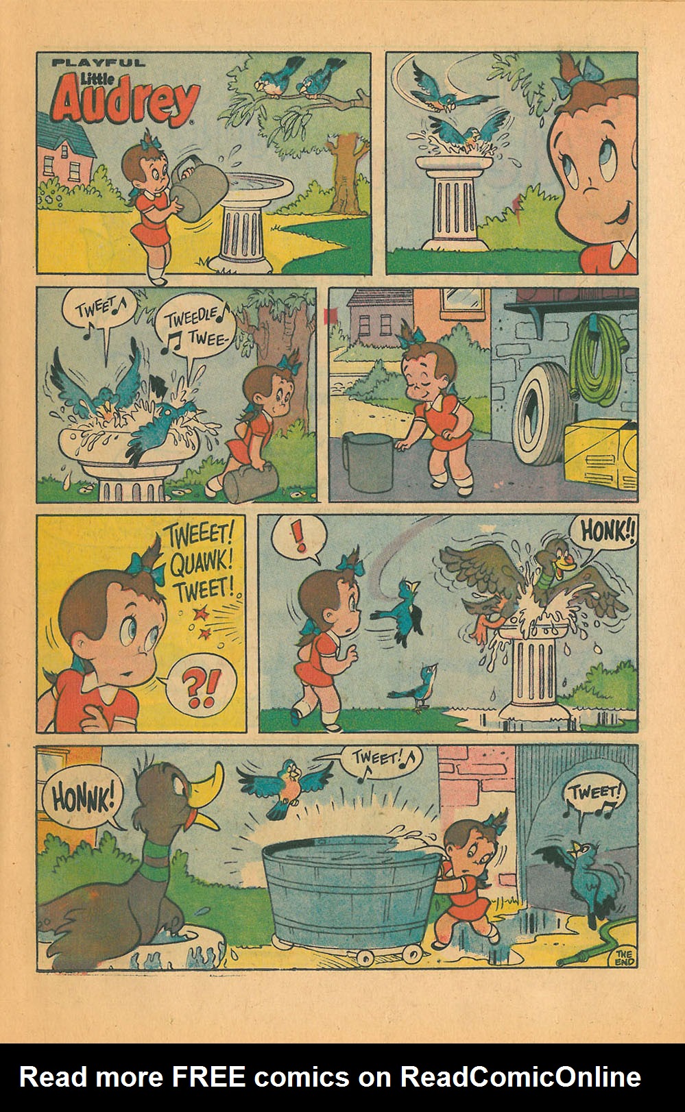 Read online Little Audrey And Melvin comic -  Issue #36 - 11