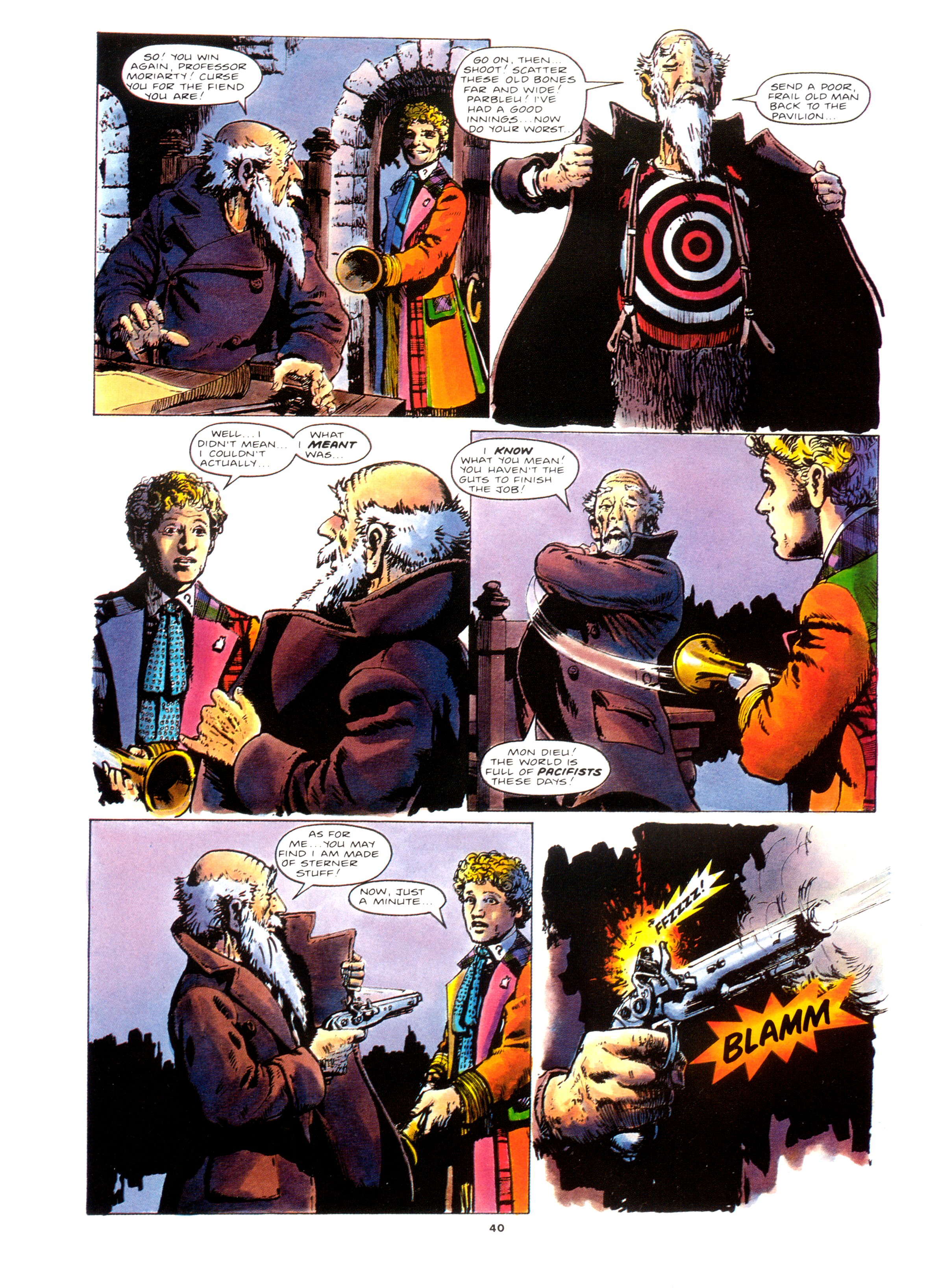 Read online Marvel Graphic Novel comic -  Issue #1 Doctor Who - Voyager - 23