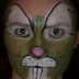 Maquillaje de conejo para niño halloween