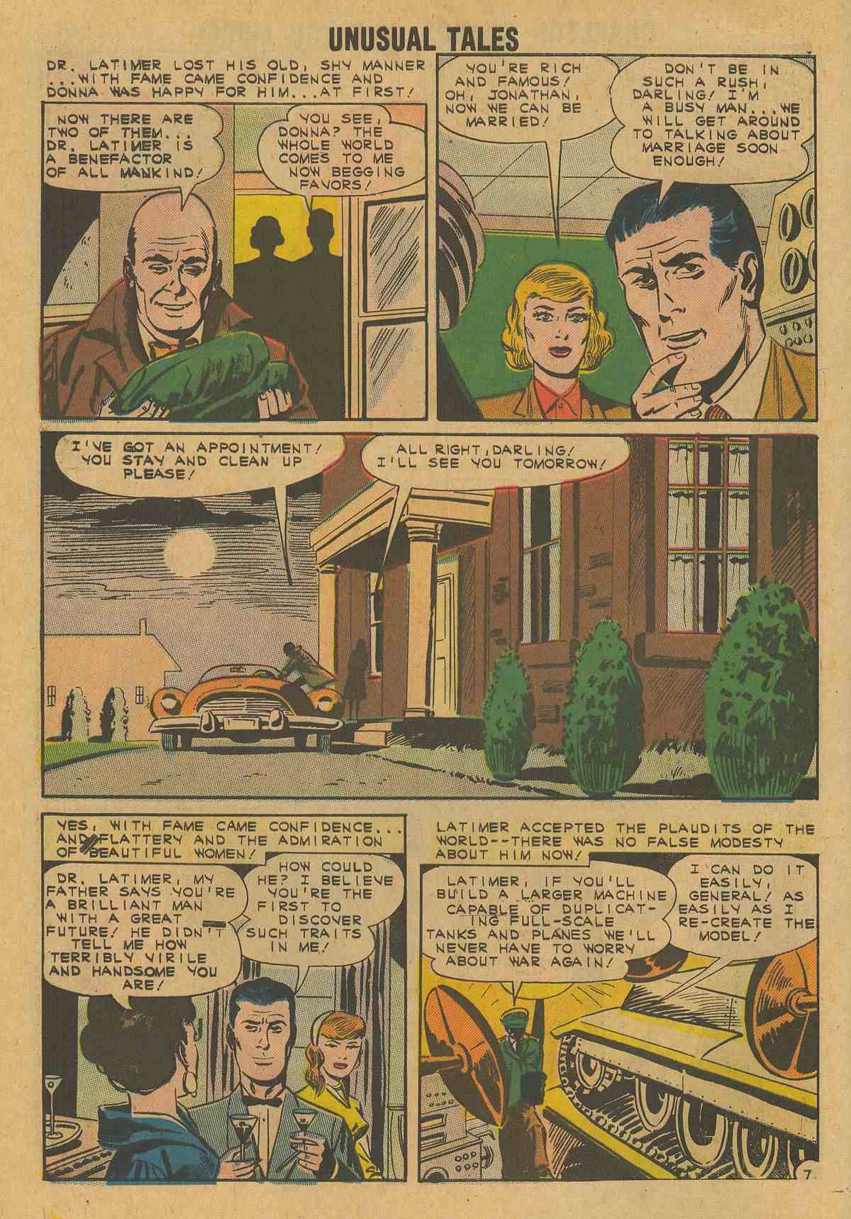 Read online Unusual Tales comic -  Issue #32 - 10