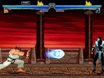 jogo Mortal Kombat Street Fighter