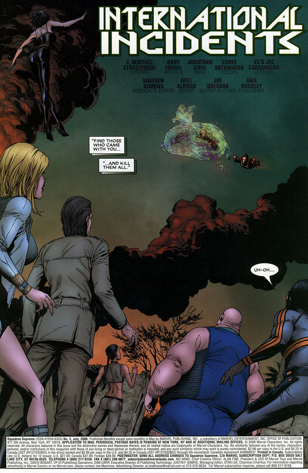 Read online Squadron Supreme (2006) comic -  Issue #3 - 2