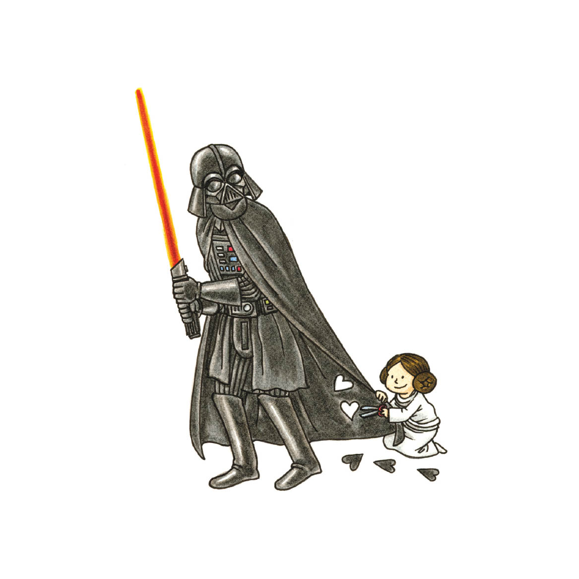 Read online Star Wars: Vader's Little Princess comic -  Issue # TPB - 2