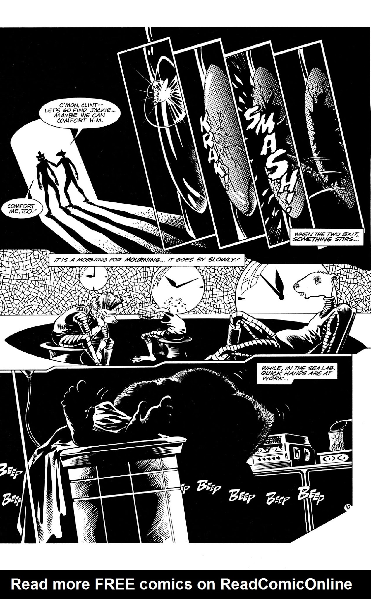 Read online Adolescent Radioactive Black Belt Hamsters comic -  Issue #8 - 11