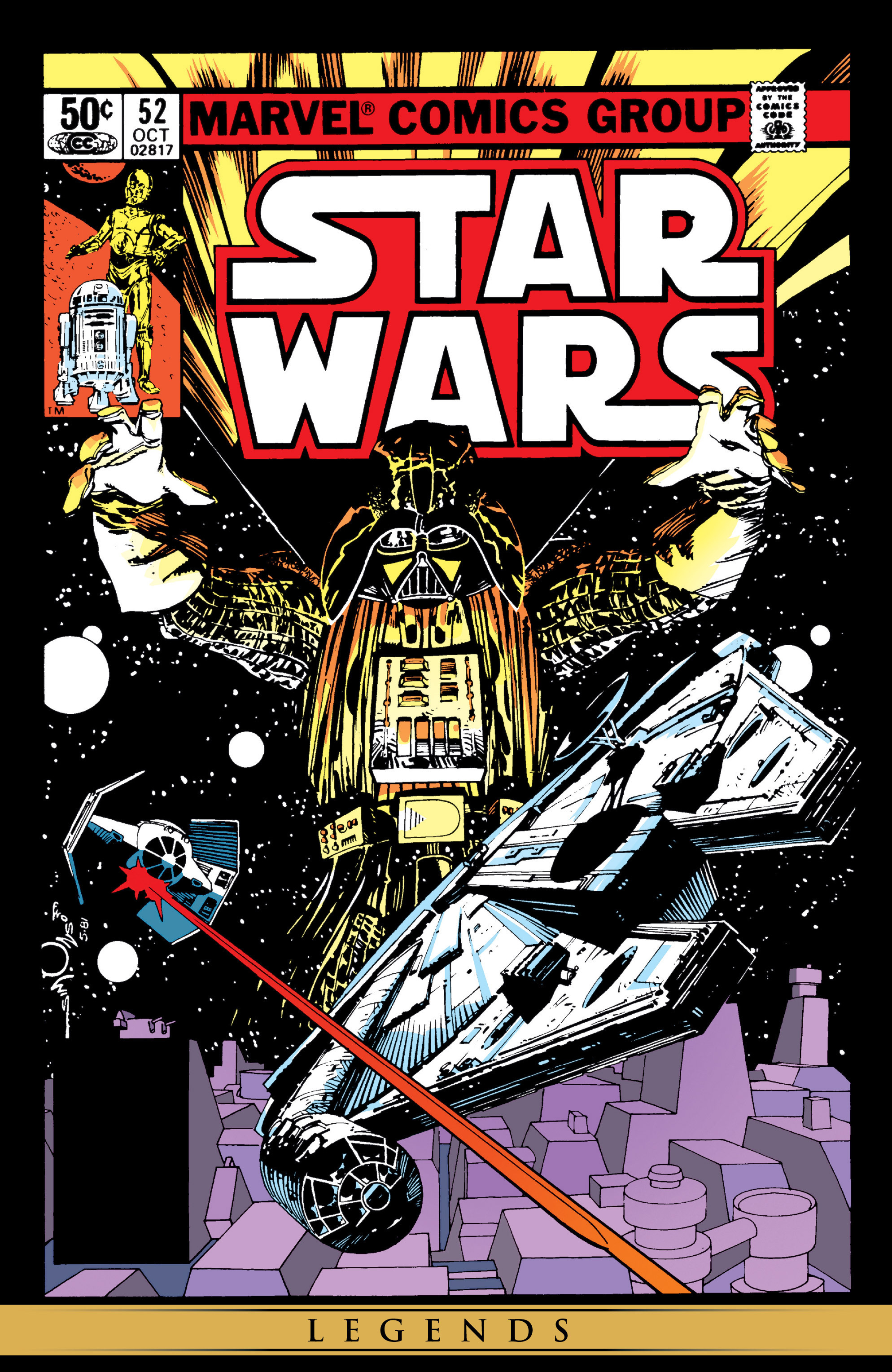 Read online Star Wars (1977) comic -  Issue #52 - 1