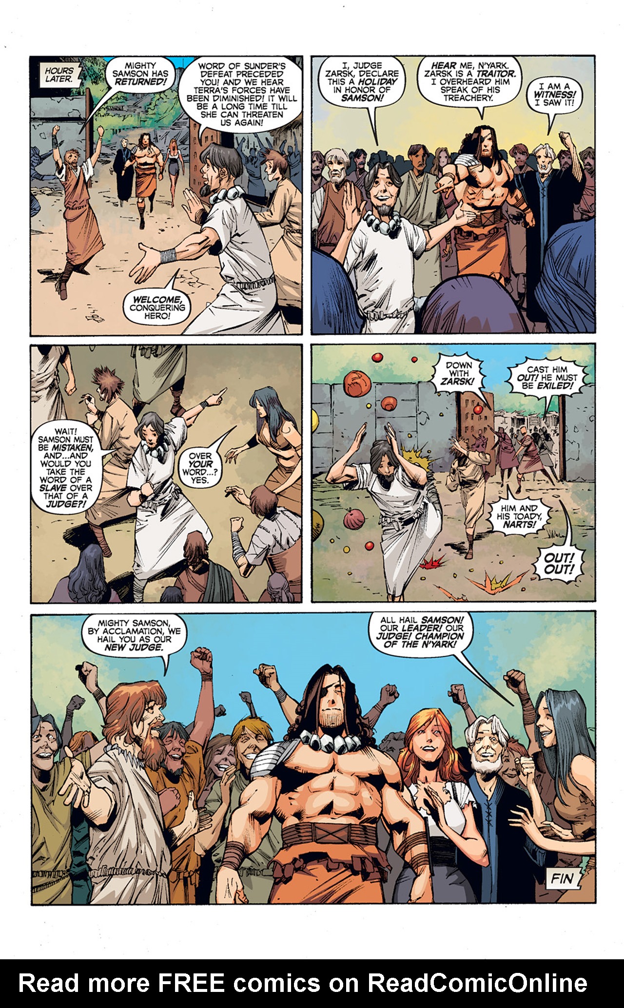 Read online Mighty Samson comic -  Issue #4 - 24