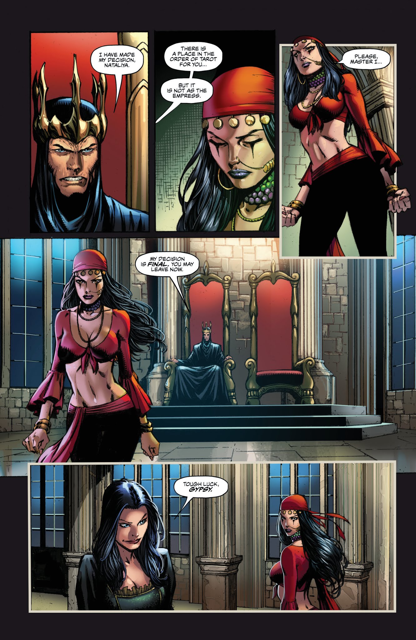 Read online Grimm Fairy Tales: Tarot comic -  Issue #6 - 4