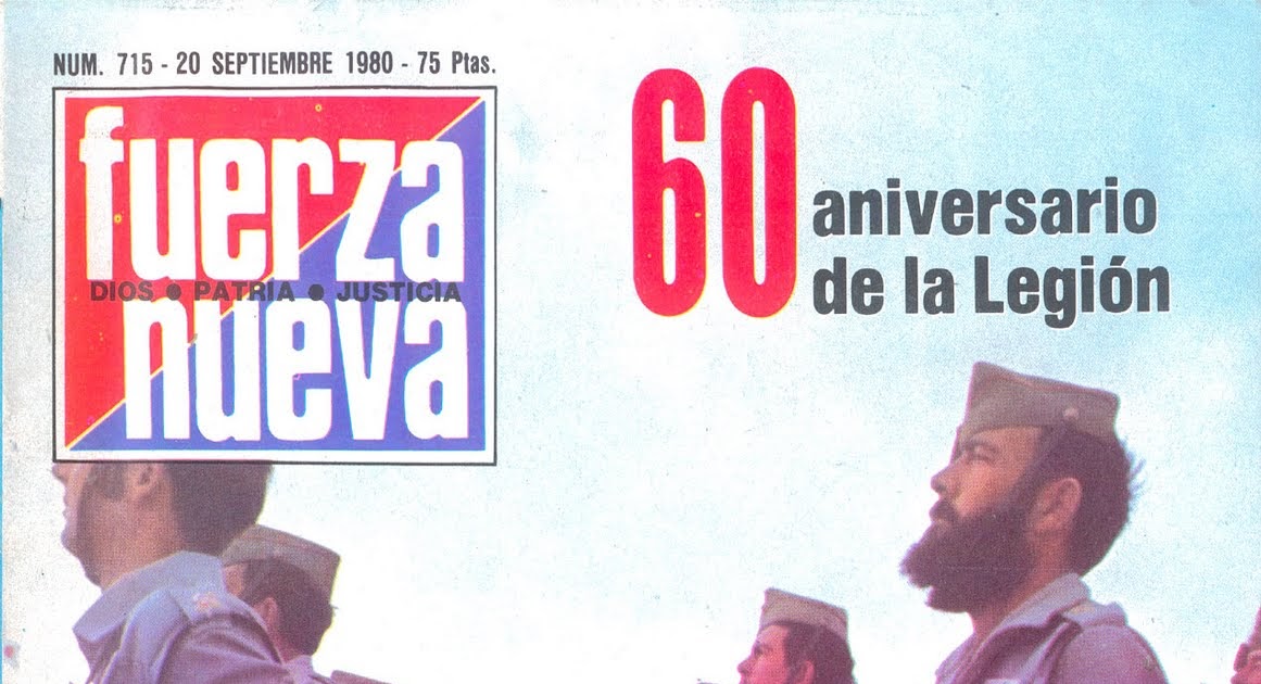 LITERATURA LEGIONARIA 198OFUERZA NUEVA