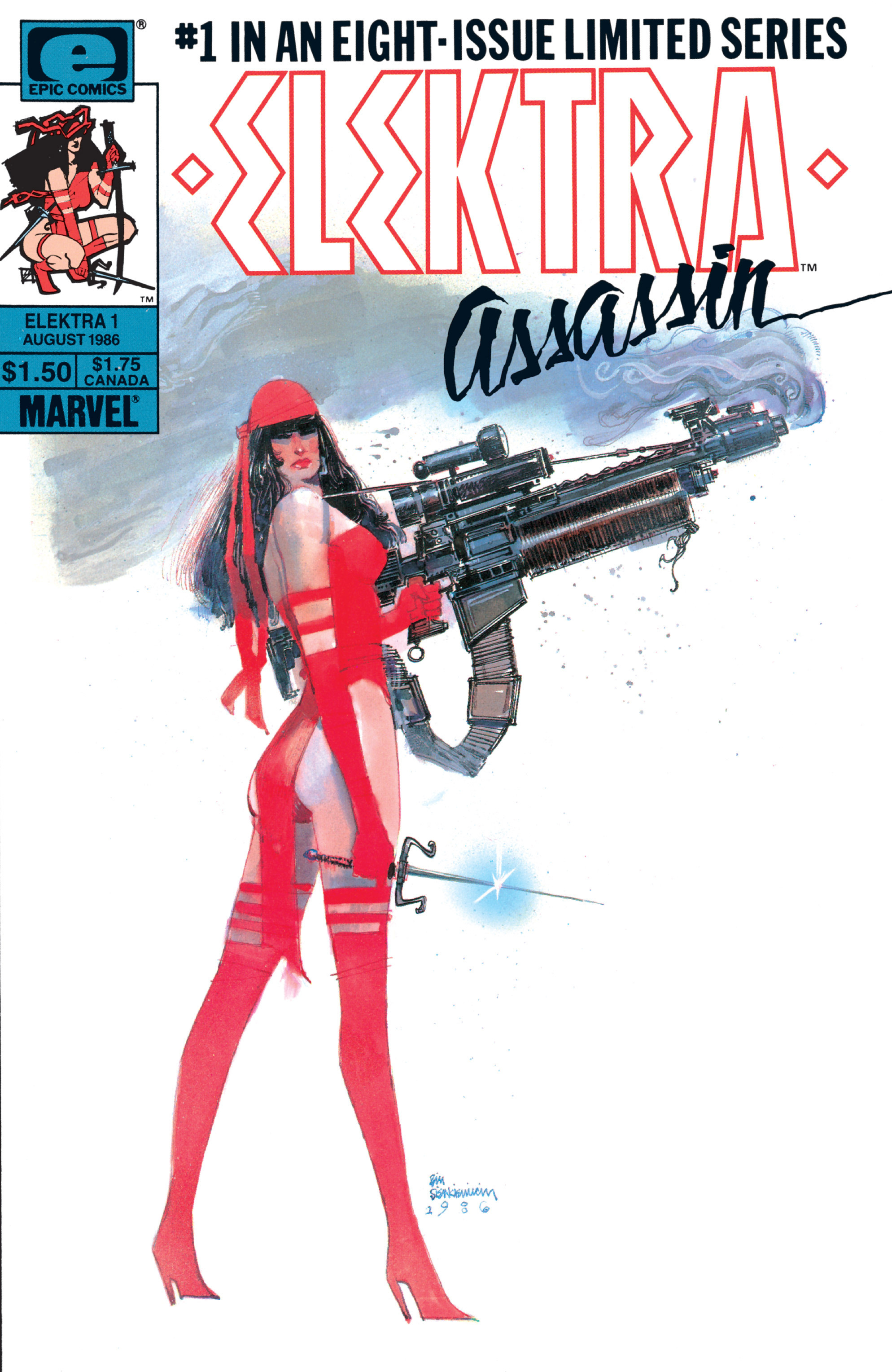 Read online Elektra: Assassin comic -  Issue #1 - 1