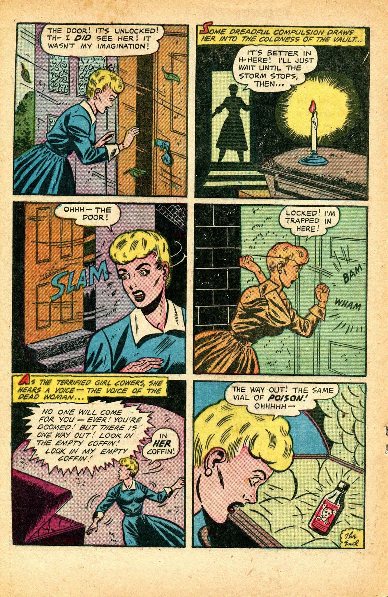Read online Voodoo (1952) comic -  Issue #5 - 32