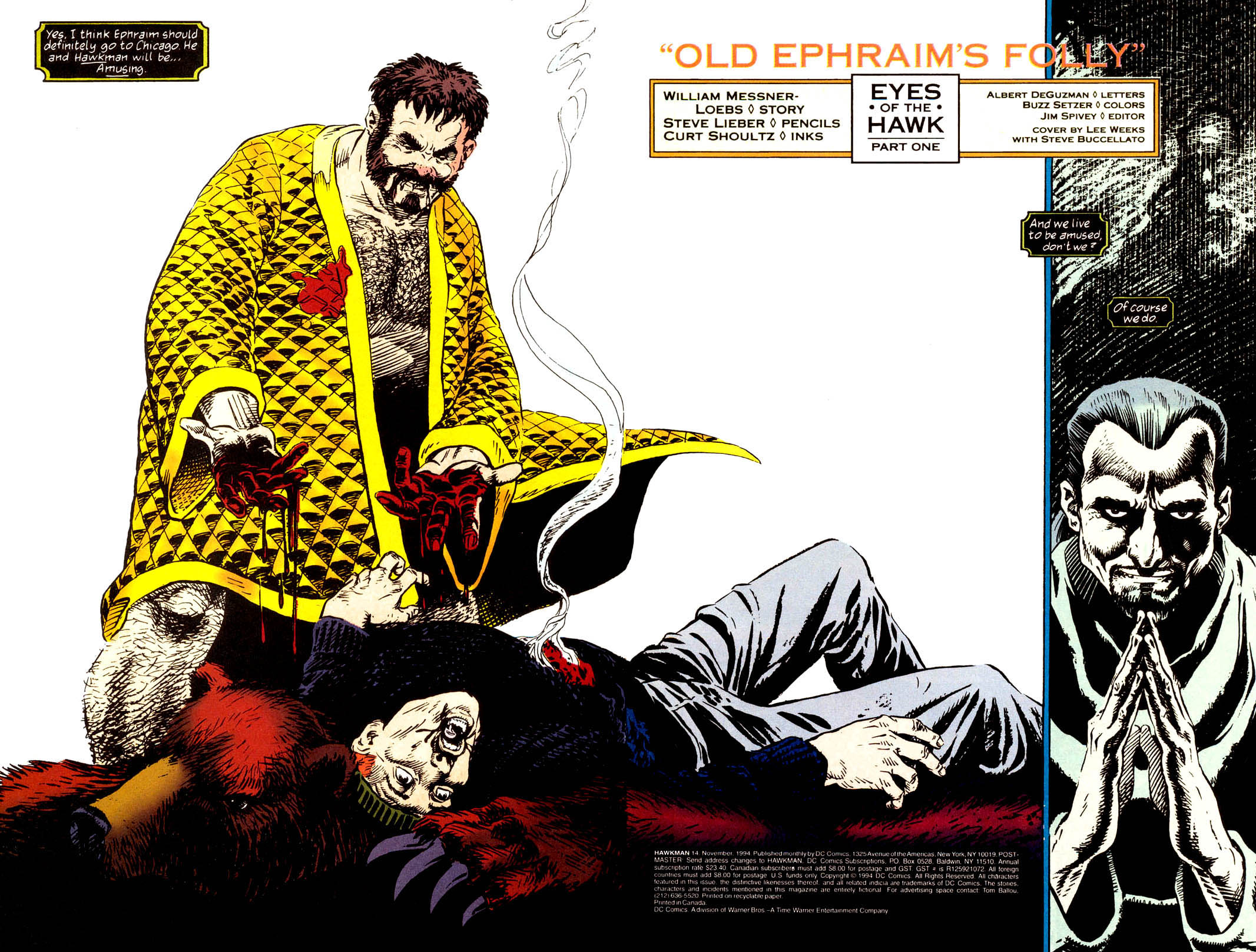 Read online Hawkman (1993) comic -  Issue #14 - 3