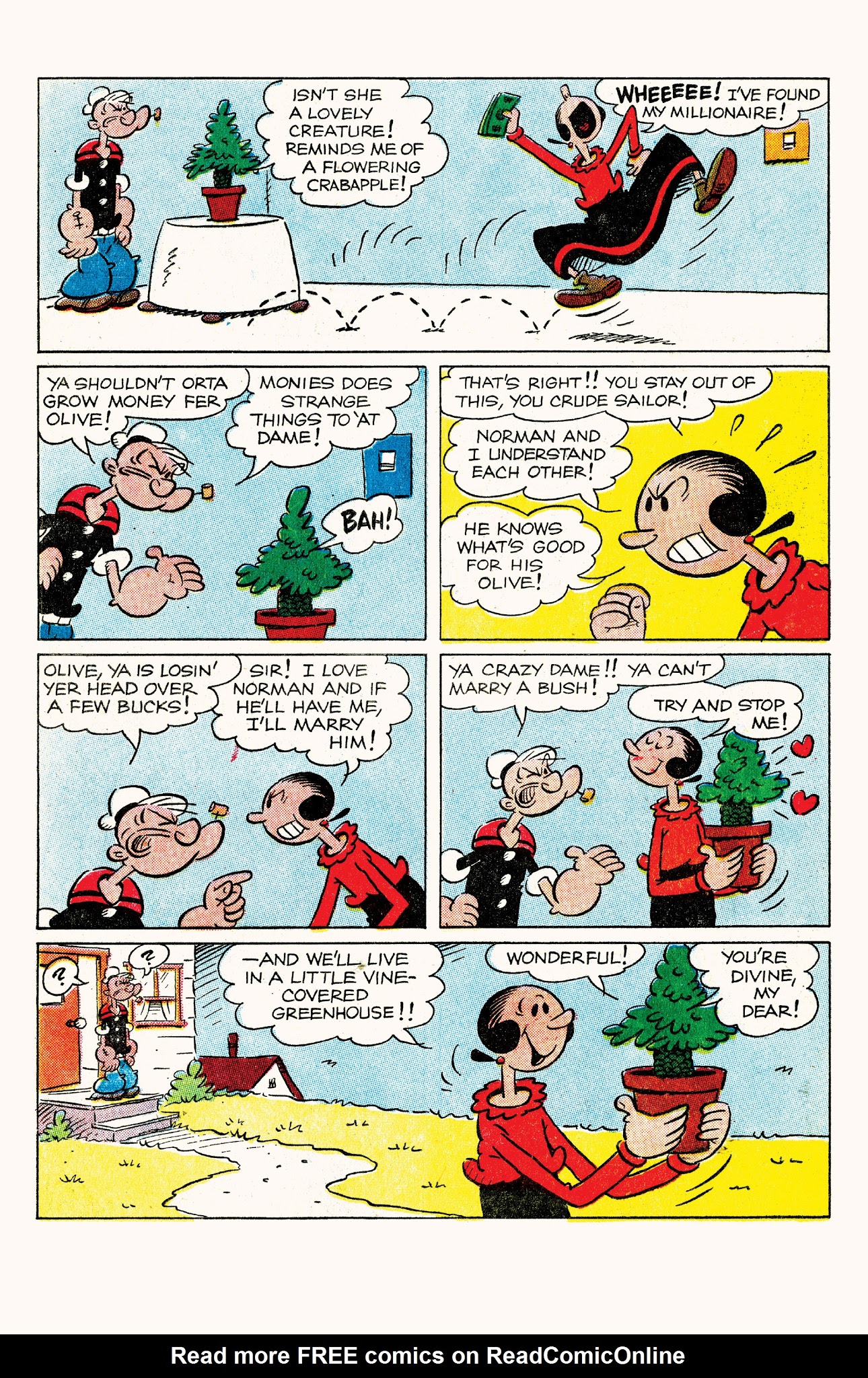 Read online Classic Popeye comic -  Issue #64 - 8