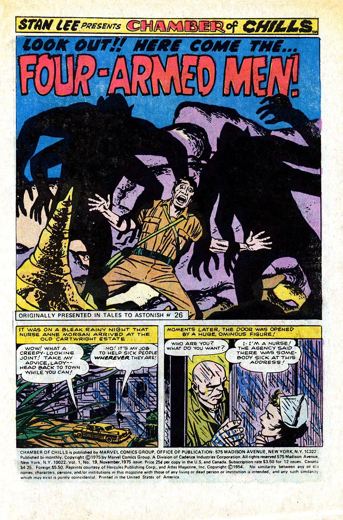 Read online Chamber of Chills (1972) comic -  Issue #19 - 3