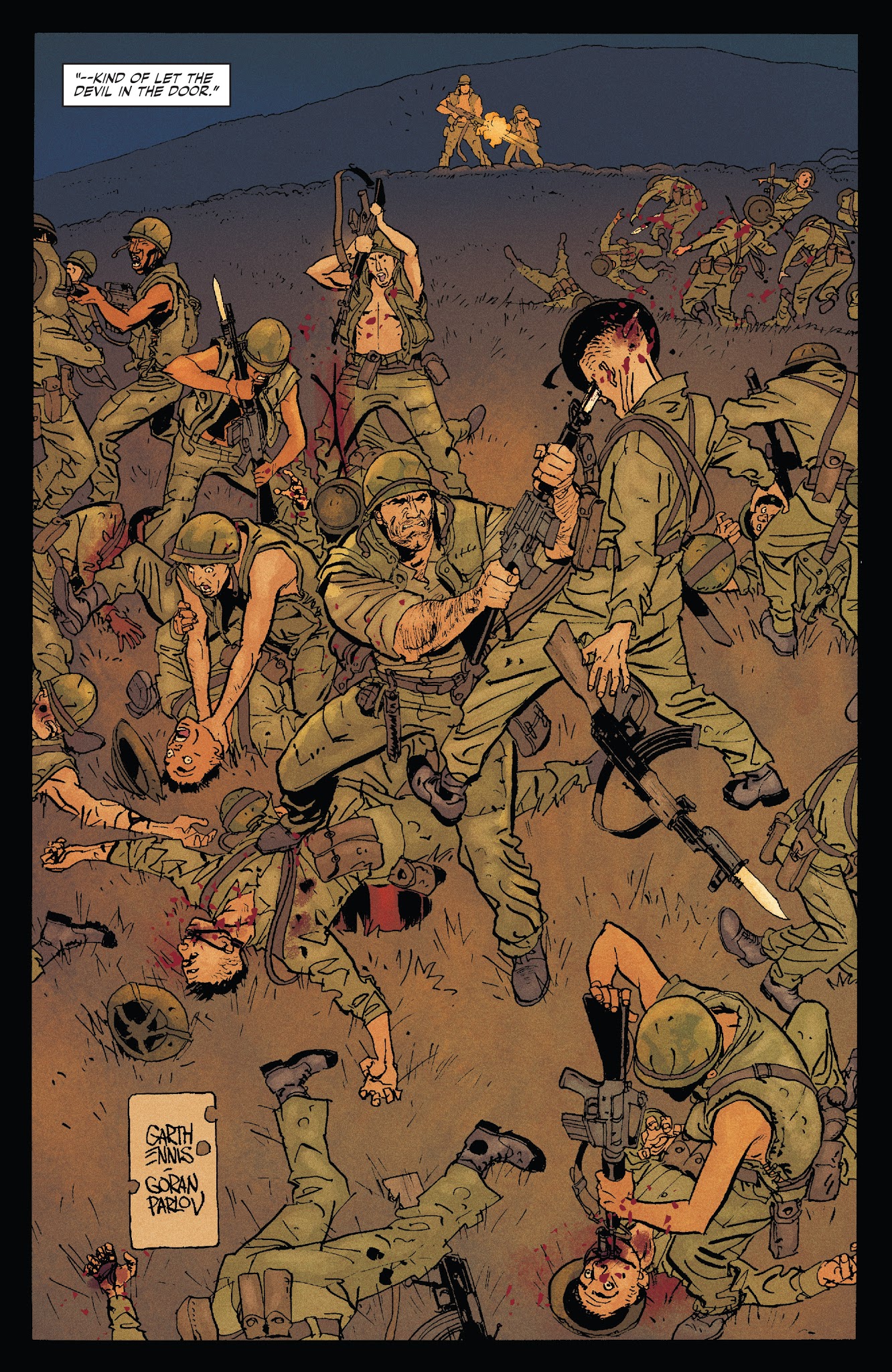 Read online Punisher MAX: The Platoon comic -  Issue #2 - 16