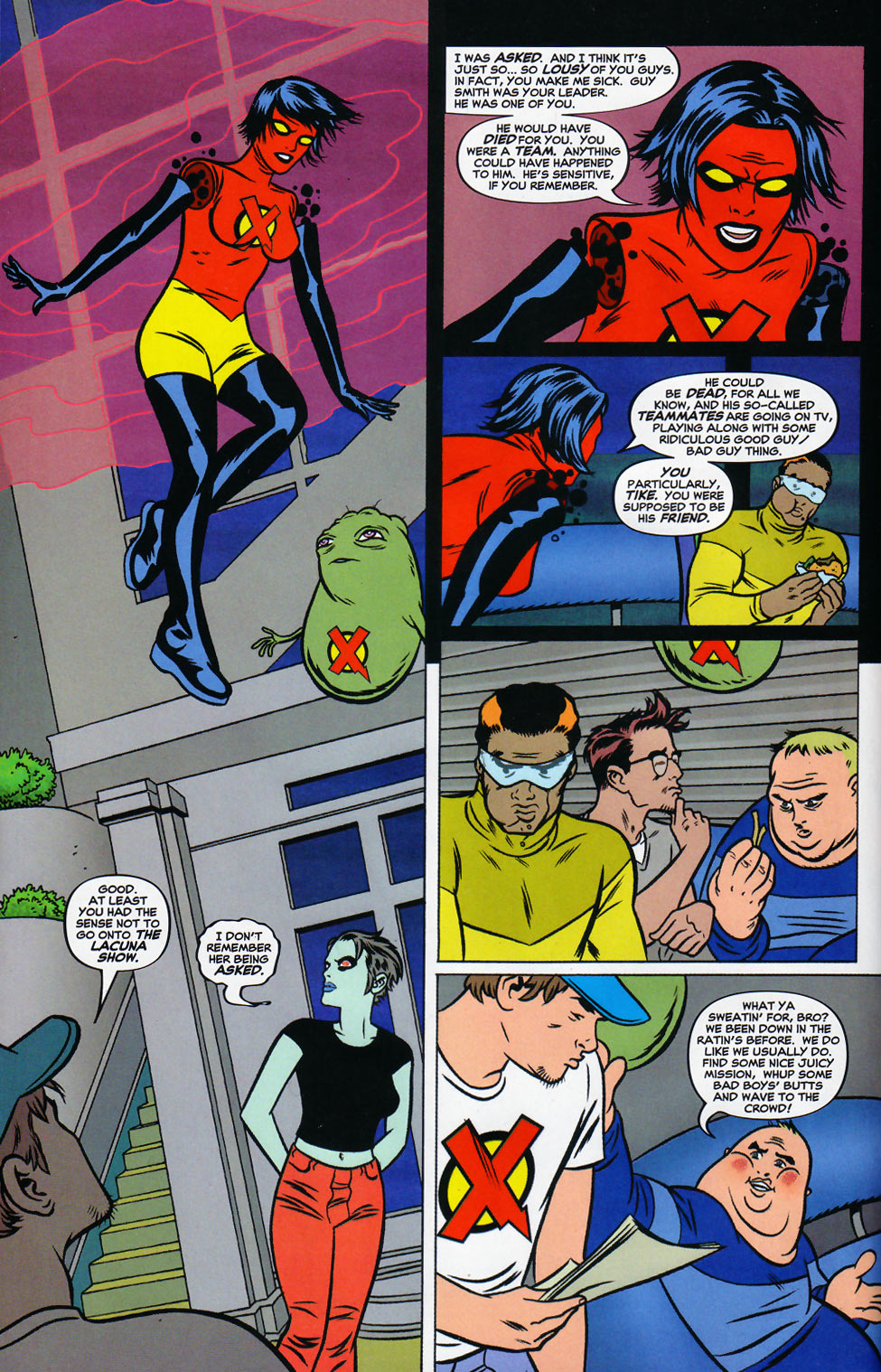 Read online X-Statix comic -  Issue #6 - 11